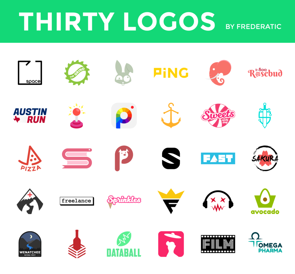 Frederatic Thirty Logos Challenge